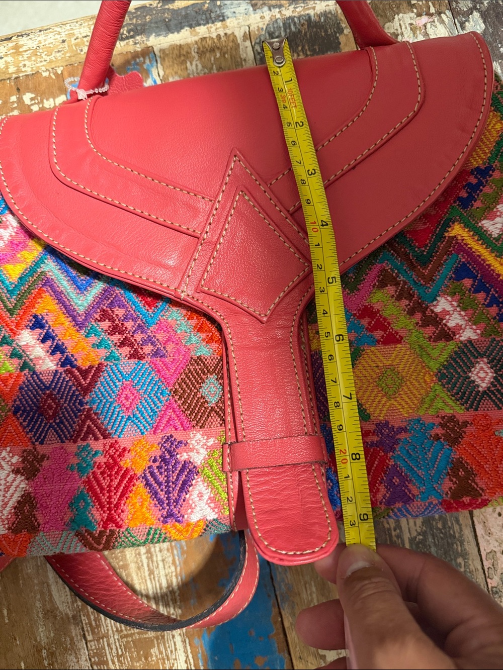 Colorful Patterned Women's Bag - Picture 13 of 13